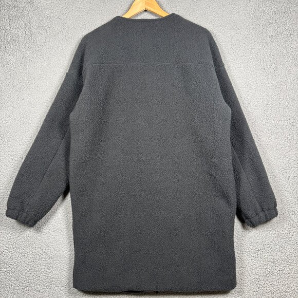 Fabletics Coat Womens Size XL Gray Lennon Fleece Relaxed Fit Cozy Pockets NEW - Picture 11 of 11